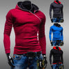 Side Zip Up Hooded Jacket