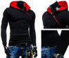 Side Zip Up Hooded Jacket