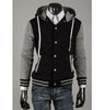 Mens Slim Fit Varsity Jacket