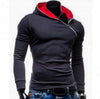 Side Zip Up Hooded Jacket
