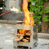 Outdoor Lightweight Folding Wood Stove