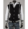 Mens Slim Fit Varsity Jacket
