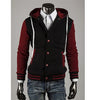 Mens Slim Fit Varsity Jacket